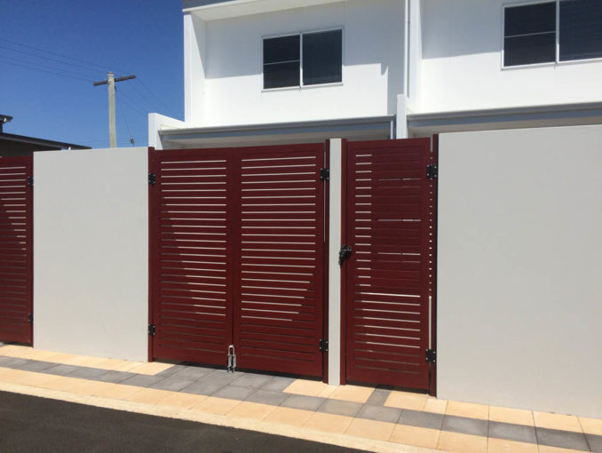 Aluminium Slat gate