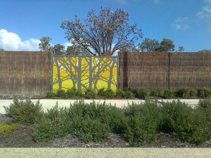 Brushwood Feature Fence