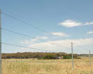 Hobby farm fence